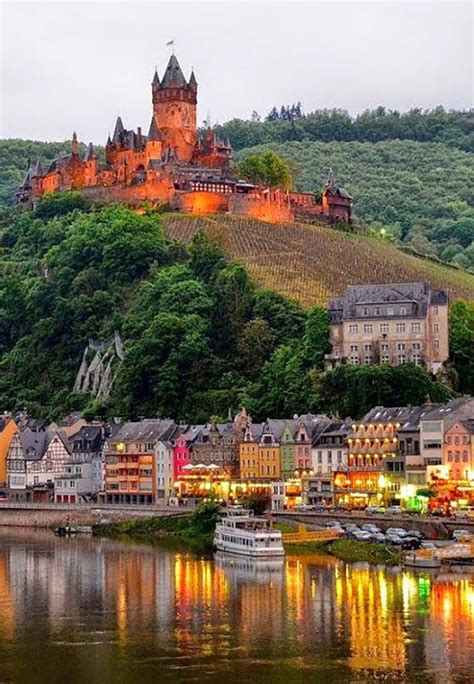 Amazing Imperial Castle Reichsburg Cochem in Germany | Orte zum besuchen, Orte auf der ganzen ...