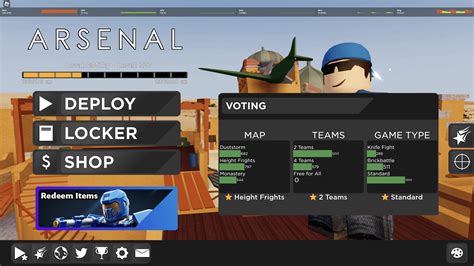 So I opened arsenal and... : r/roblox