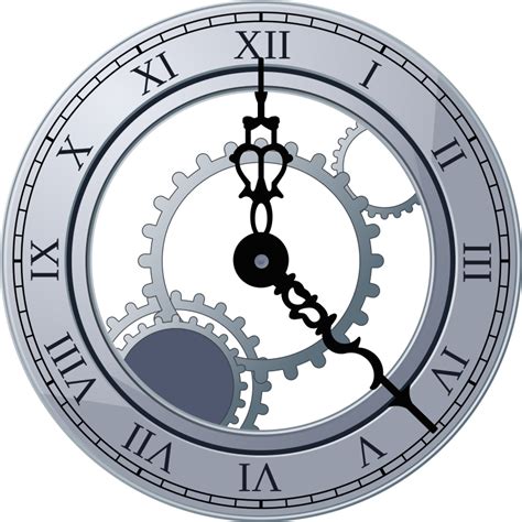 Roman Clock - Openclipart