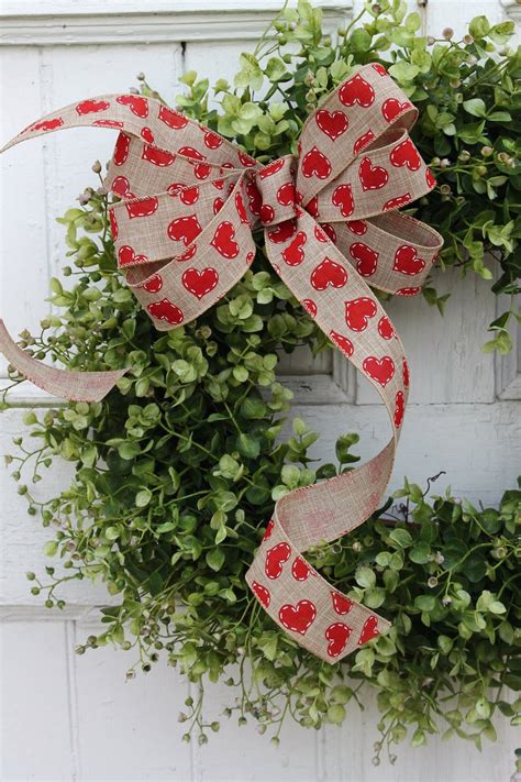 Valentine's Day Wreath Front Door Wreath Indoor Outdoor - Etsy