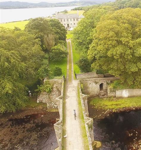 Buncrana Castle Oâ€™Dohertyâ€™s Keep Co Donegal Ireland Stock Image - Image of pier, mountains ...