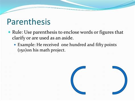 A Parenthesis Inside A Parenthesis