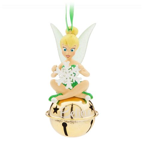 Tinker Bell Jingle Bell Ornament | Disney christmas ornaments, Christmas ornaments, Disney christmas