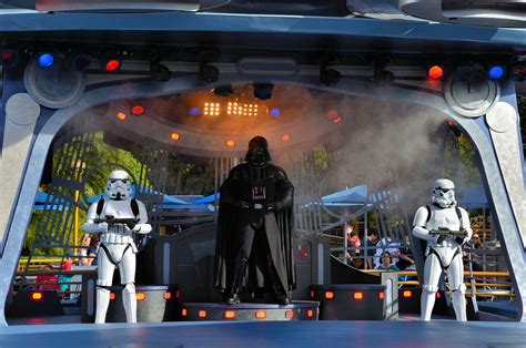 Star Wars Show in Tomorrowland at Disneyland in Anaheim, California ...