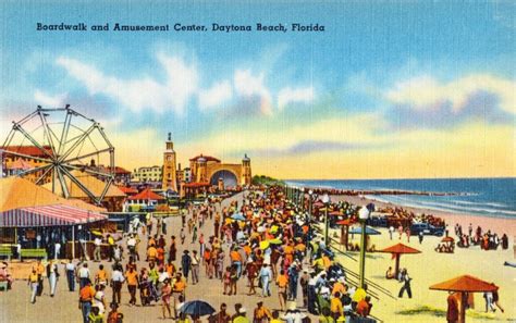 15 amazing postcards showcase Daytona Beach in the 1950's - KNOWOL