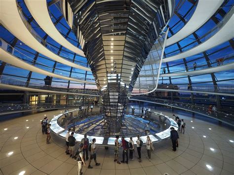 Bundestag Parliament Dome in Berlin Editorial Image - Image of landmark ...