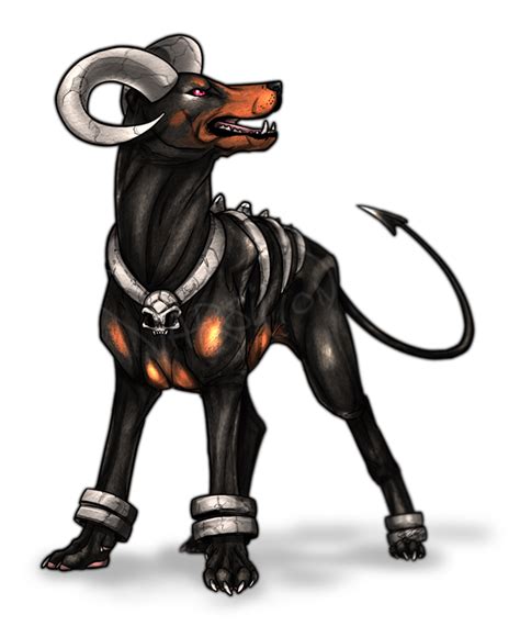 229 - Houndoom by Narsilion on DeviantArt