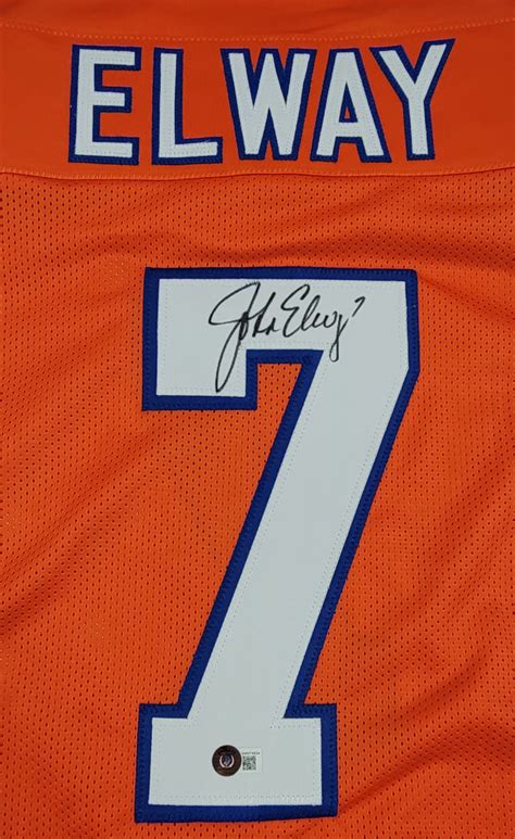 John Elway Signed Jersey (Beckett) | Pristine Auction