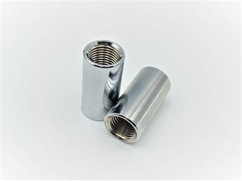 chrome Coupler 10mm Internal Thread