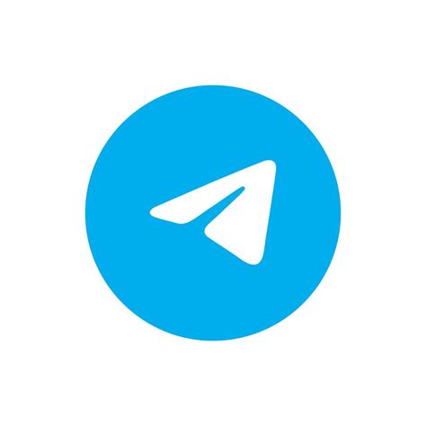 Telegram logo vector, Telegram icon free vector 18910742 Vector Art at ...