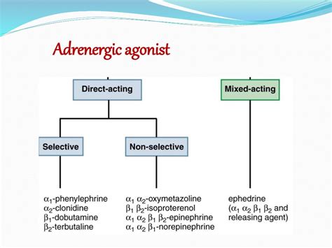 Adrenergic agonist antagonist