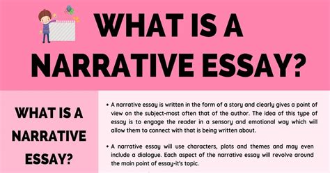 Admission essay: Narrative report meaning