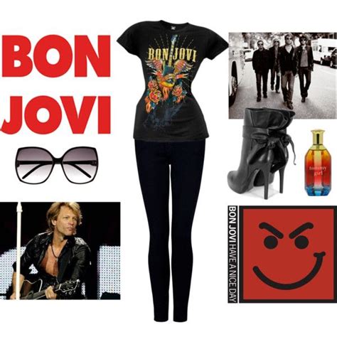 Concert Wear: Bon Jovi, created by sassystylista on Polyvore Concert Wear, Bon Jovi, Classic ...