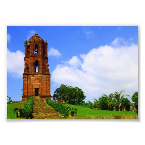 Bantay Bell Tower Photo Print | Zazzle.co.uk