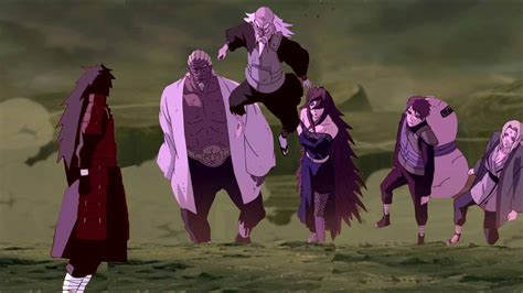 Uchiha Madara Vs 5 Kage