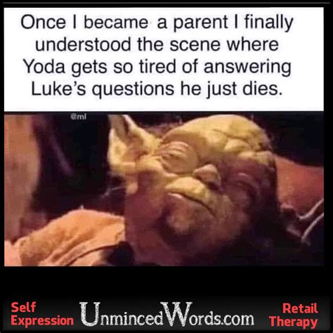 This Parenting Yoda meme is dead on– Unminced Words