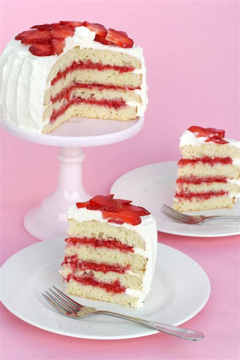 Strawberry Shortcake... Cake - Glorious Treats