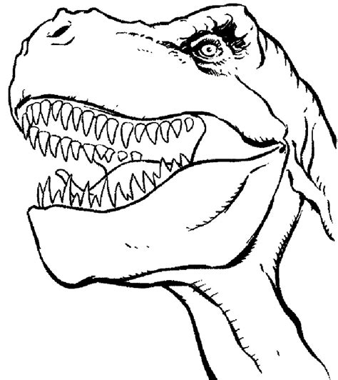 Dinosaur Outline Drawing at GetDrawings | Free download