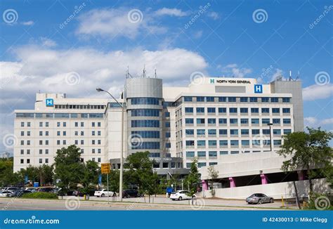 North York General Hospital Editorial Stock Photo - Image of horizontal, hospital: 42430013