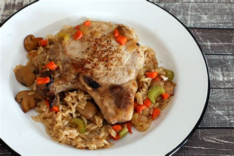 Pork Chop and Rice Casserole