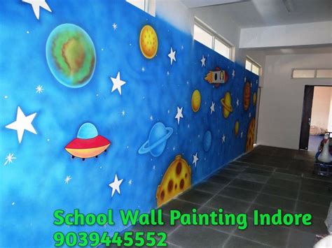 School Wall Painting Artist | School painting, Classroom walls paint, Wall painting