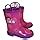 Amazon.com | Nickelodeon Dora the Explorer Girl's Rain Boots Size Large 11-12 | Rain Boots