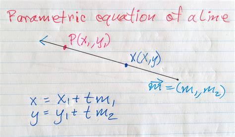 Parametric equation of a line - Ottawa, Ontario, Canada | Raise My Marks