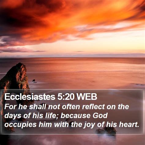 Ecclesiastes 5 Scripture Images - Ecclesiastes Chapter 5 WEB Bible Verse Pictures