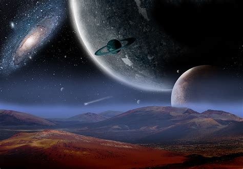 Planets 3d Universe Wallpaper