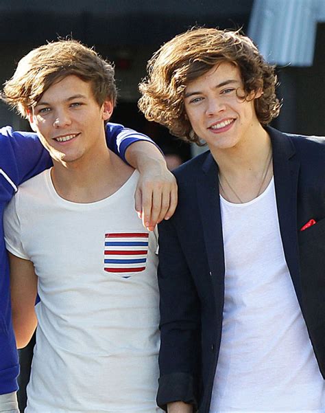 [INTERVIEW] Louis Tomlinson & Harry Styles Bromance — One Direction Best Friends – Hollywood Life