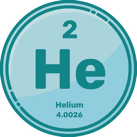 Helium element clipart. Free download transparent .PNG | Creazilla