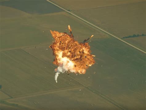 SpaceX marks Falcon 9 booster landing failures in fiery blooper reel