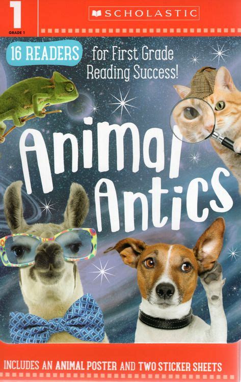 Animal Antics E-J First Grade Reader (16 Book Box Set) (Scholastic Reader)