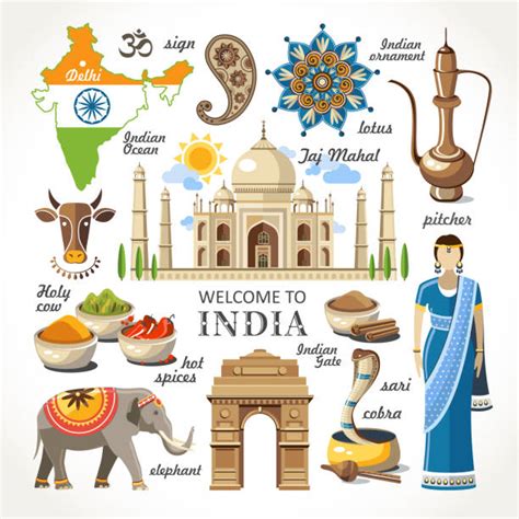 25,200+ India Landmarks Stock Illustrations, Royalty-Free Vector Graphics & Clip Art - iStock