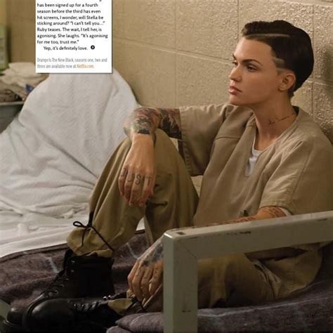 Ruby Rose as Stella Carlin in Orange is the New Black