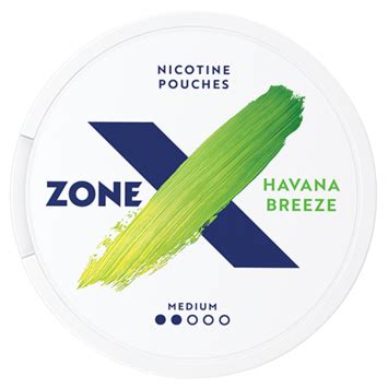 ZONE X Havana Breeze - Nicotine Pouches - Northerner UK