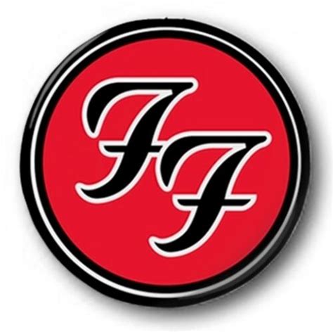 Foo Fighters Logo - 25mm 1" Button Badge - Colour, Dave Grohl | eBay