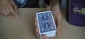 How to Shuffle cards for magic tricks « Card Tricks :: WonderHowTo