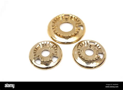 Brass Gas Hob Accessories Stock Photo - Alamy