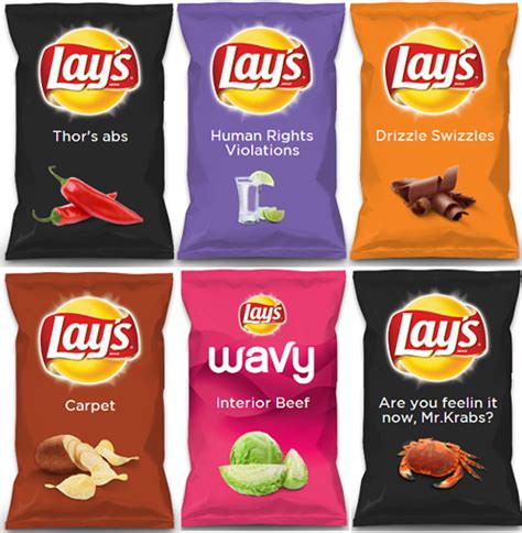 Ridiculous Lays Potato Chip Flavors Won't Make You Hungry But Will Make ...