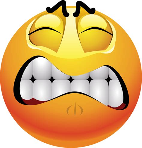 frustrated emoji decal