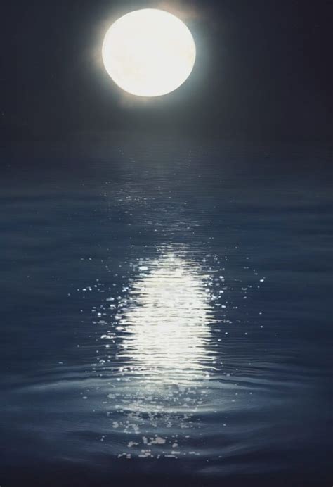 Full Moon Ocean - Inspired Stock Shop