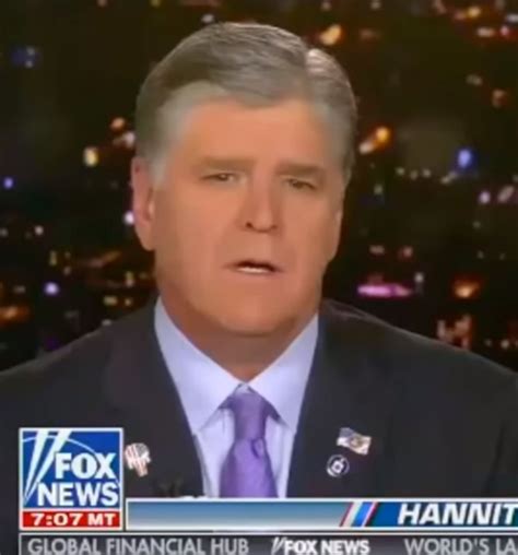 Sean Hannity Wears Punisher Pin On Fox News Talking About Protests