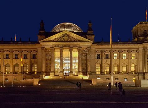 Reichstag Building In Berlin, Germany July 23st 2016 - View Of Reichstag Glass Dome, Constructed ...