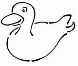 Rubber Duck To Print Coloring Page  Free Printable Pages For Kids sketch template