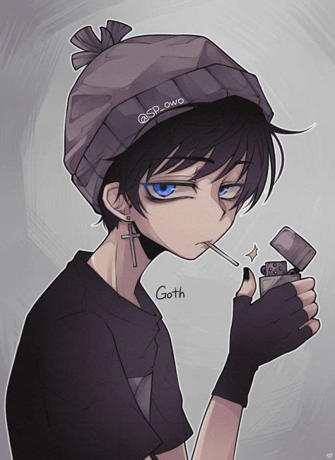 Awesome Emo anime drawing. | emo(`･ω･´)ﾉ | アニメ, 描画, 絵