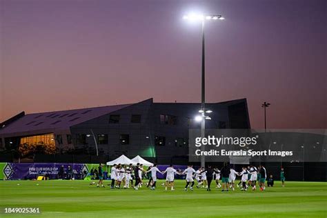 Club Leon players during their Training Session at King Abdullah ...