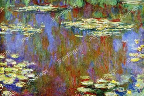 Water Lilies, 1906-1907 Painting by Claude Monet Reproduction ...