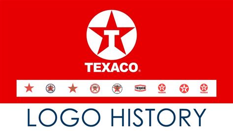 Texaco logo, symbol | history and evolution - YouTube