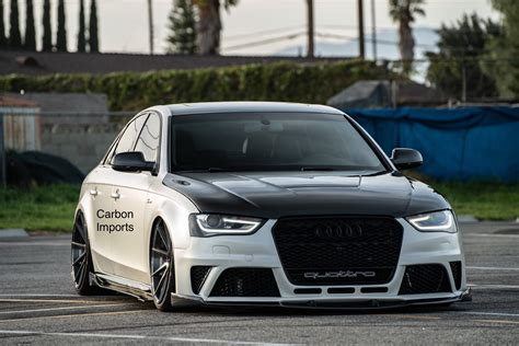 Audi A4/S4/RS4 B8 & B8.5 Carbon Fiber Side Skirts – Carbon Imports